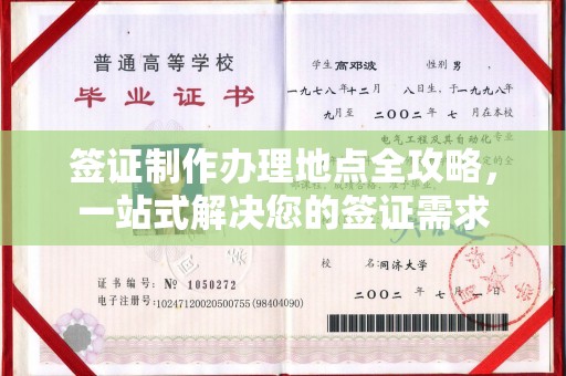 苏尼特右旗签证制作办理地点全攻略，一站式解决您的签证需求